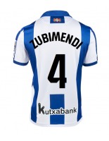 Real Sociedad Martin Zubimendi #4 Hjemmedrakt 2024-25 Korte ermer